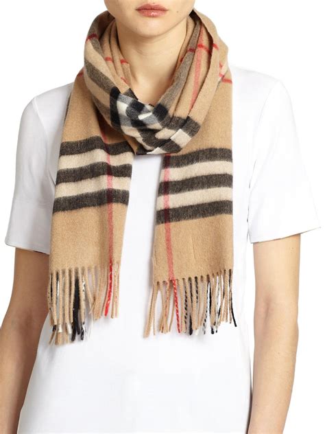 burberry cashmere &|check cashmere scarf Burberry.